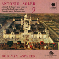 Asperen, Bob - Antonio Soler - Complete Works for harpsichord, Vol. 09