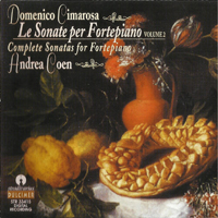 Coen, Andrea - Cimarosa: Le Sonate Per Fortepiano, Vol. 2