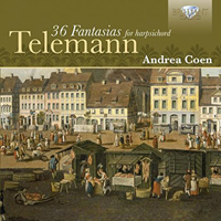Coen, Andrea - J.P. Telemann - 36 Fantasien fur Cembalo TWV 33 (CD 2)
