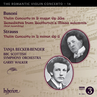 Becker-Bender, Tanja - Busoni & Strauss: Violin Concertos