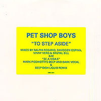 Pet Shop Boys - To Step Aside