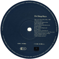 Pet Shop Boys - It's A Sin [12'' Single]